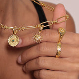 Golden Sun Charm