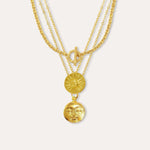 Sun & Moon Necklace Layering Set | Sustainable Jewellery by Ottoman Hands