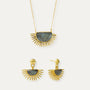Sunrise Labradorite Set | Sustainable Jewellery by Ottoman Hands