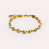 Marquise Labradorite Tennis Bracelet  | Ottoman Hands Jewellery