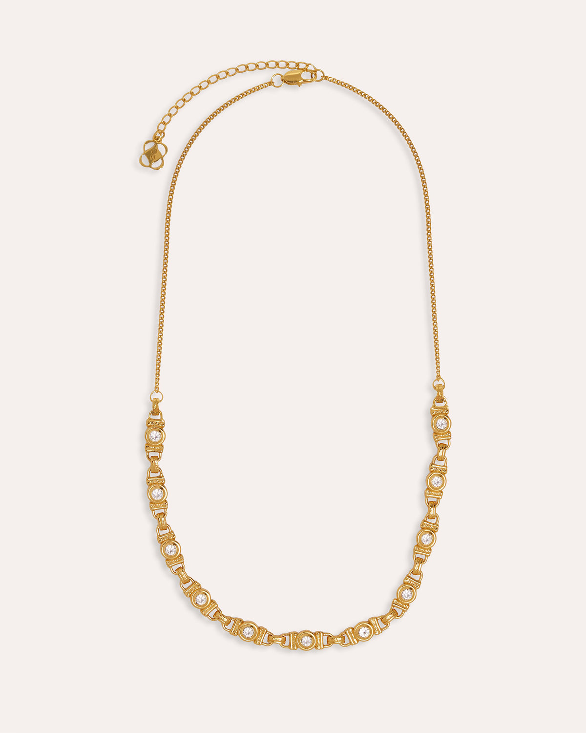 Topaz Tennis Necklace