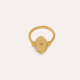 Marquise Labradorite Stacking Ring | Sustainable Jewellery by Ottoman Hands