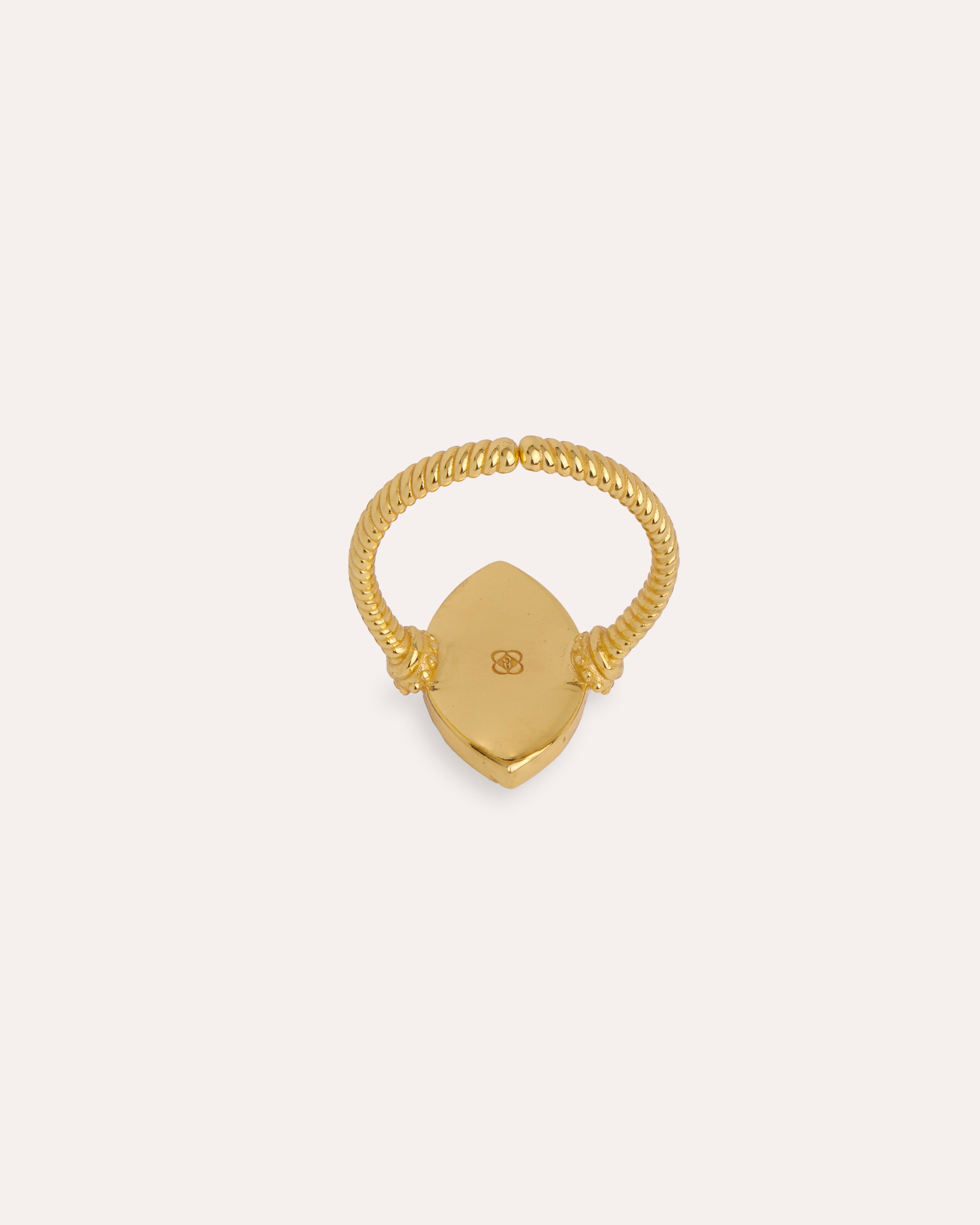 Marquise Labradorite Stacking Ring | Sustainable Jewellery by Ottoman Hands