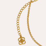 Emerald Green CZ Tennis T-Bar Necklace