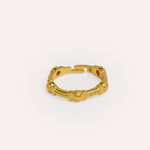 Tennis Link Stacking Ring | Sustainable Jewellery by Ottoman Hands