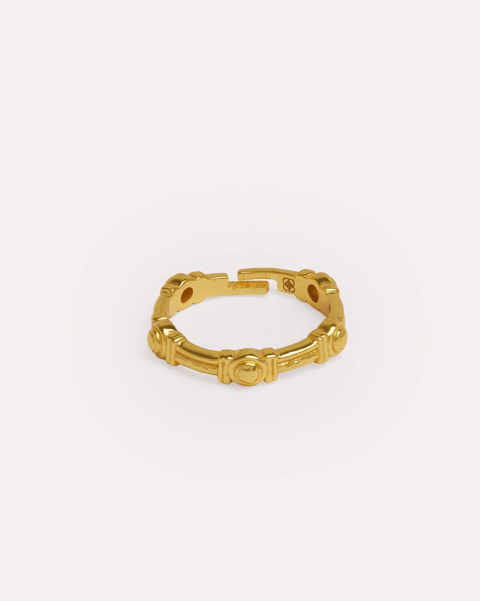 Tennis Link Stacking Ring | Sustainable Jewellery by Ottoman Hands