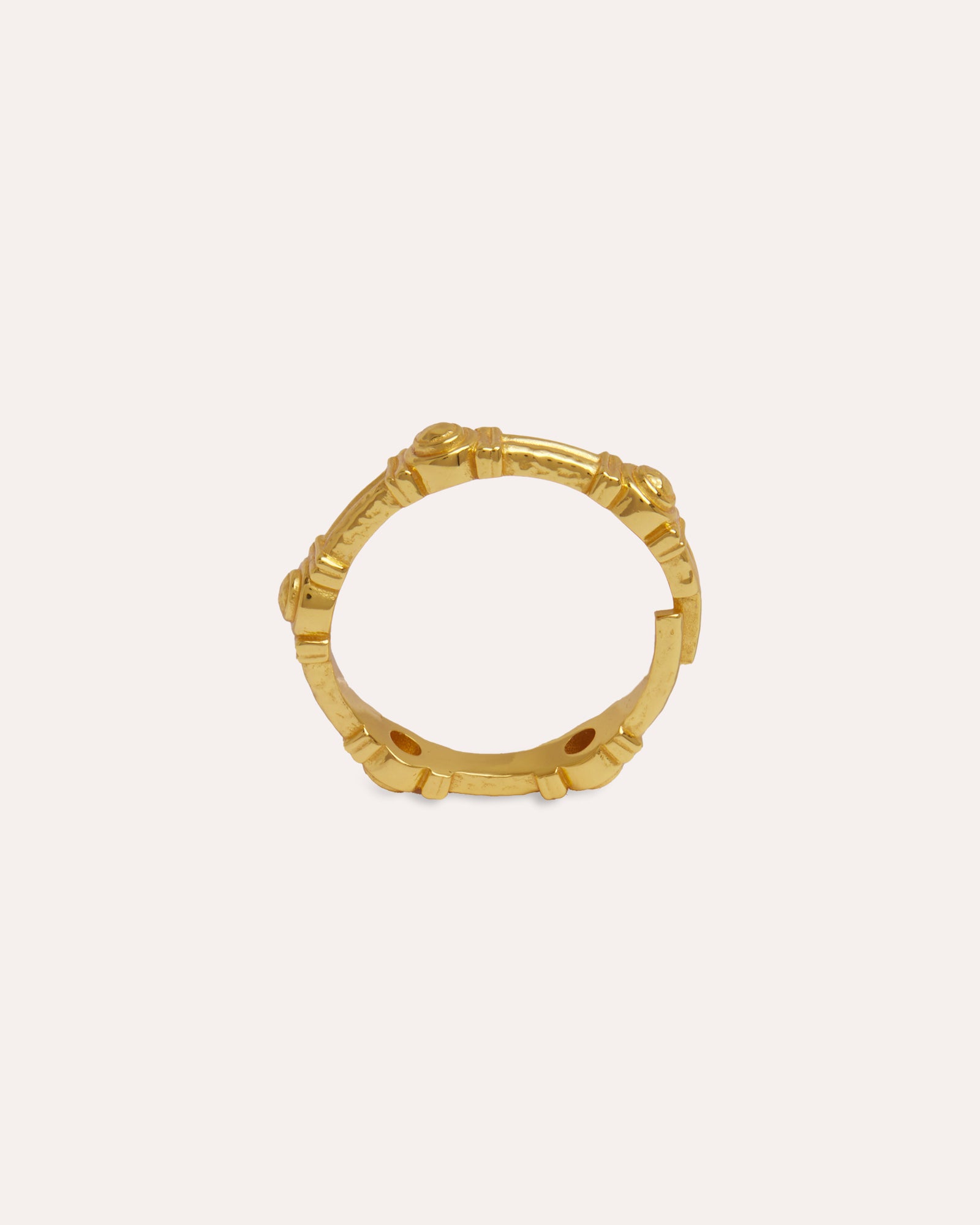 Tennis Link Stacking Ring | Sustainable Jewellery by Ottoman Hands