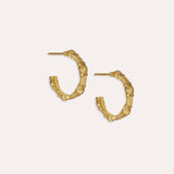 Tennis Link Hoop Earrings | Sustainable Jewellery by Ottoman Hands