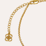 Emerald Green CZ Tennis Lariat Necklace | Sustainable Jewellery by Ottoman Hands