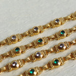 Emerald Green CZ Tennis Bracelet | Sustainable Jewellery by Ottoman Hands
