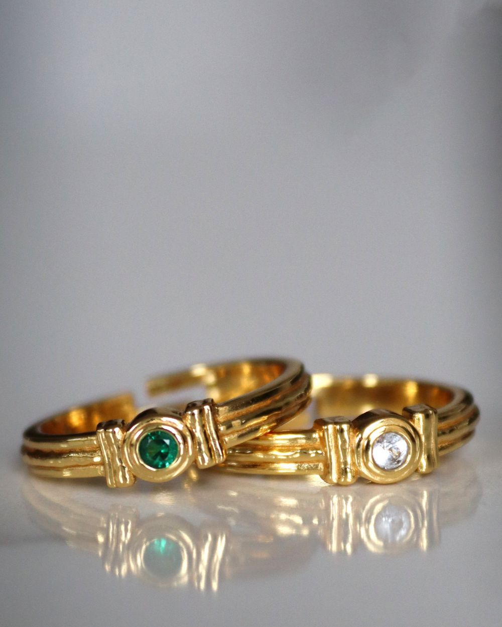 Tennis Link Rings | Ottoman Hands Jewellery