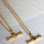 Tennis T Bar Necklaces | Ottoman Hands Jewellery