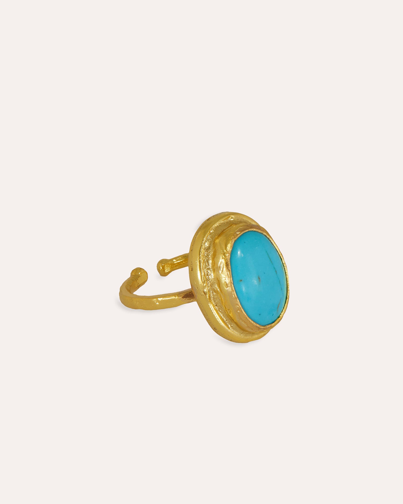 Turquoise Cocktail Ring | Sustainable Jewellery by Ottoman Hands