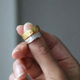 Dela Sterling Silver Band Ring