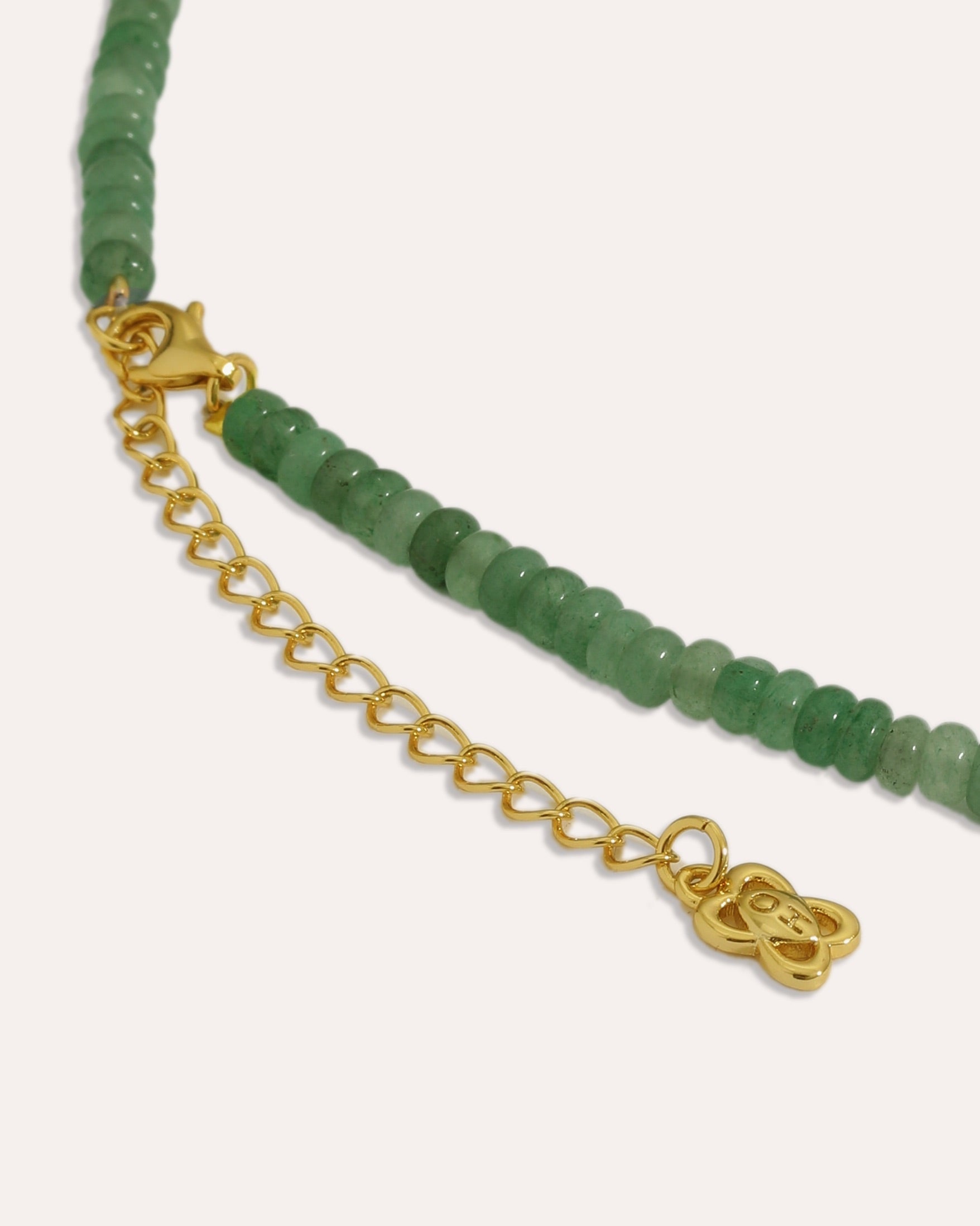 Waterproof Emerald Beaded Necklace | Sustainable Jewellery by Ottoman Hands