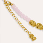 Waterproof Lapis and Pink Jade Beaded Necklace | Sustainable Jewellery by Ottoman Hands