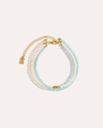 Waterproof Layered Beaded Bracelet | Sustainable Jewellery by Ottoman Hands