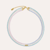 Waterproof Layered Beaded Necklace | Sustainable Jewellery by Ottoman Hands