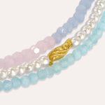 Waterproof Layered Beaded Necklace | Sustainable Jewellery by Ottoman Hands