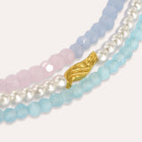 Waterproof Layered Beaded Necklace | Sustainable Jewellery by Ottoman Hands