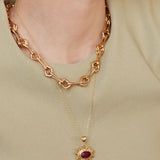 Zand Ruby Pendant Necklace | Sustainable Jewellery by Ottoman Hands