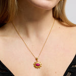 Zand Ruby Pendant Necklace | Sustainable Jewellery by Ottoman Hands