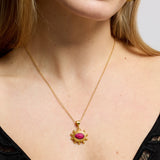 Zand Ruby Pendant Necklace | Sustainable Jewellery by Ottoman Hands