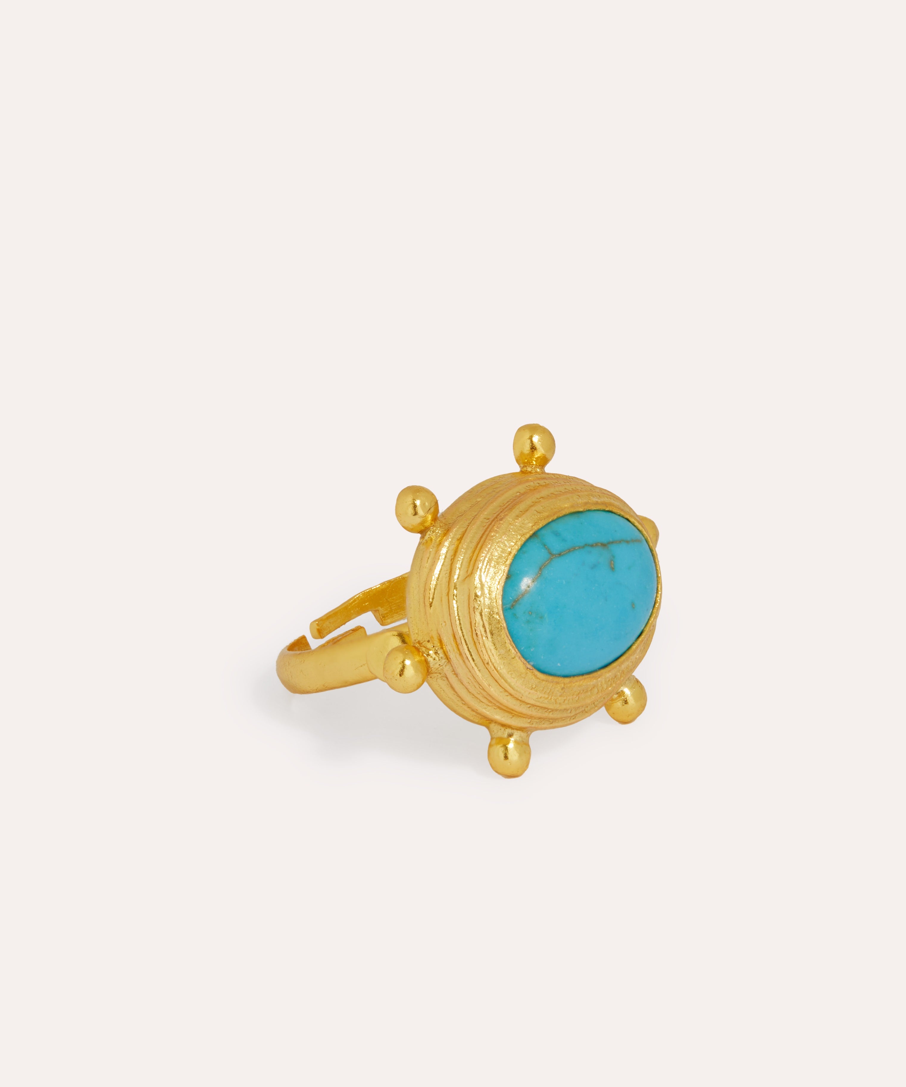 Zand Turquoise Cocktail Ring | Ottoman Hands Jewellery