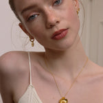 Buttercup Gold Flower Pendant Necklace | Sustainable Jewellery by Ottoman Hands