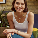 Alara Navy Evil Eye Bracelet | Sustainable Jewellery by Ottoman Hands