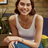 Alara Navy Evil Eye Bracelet | Sustainable Jewellery by Ottoman Hands