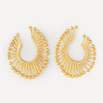 Milena Statement Stud Earrings | Sustainable Jewellery by Ottoman Hands