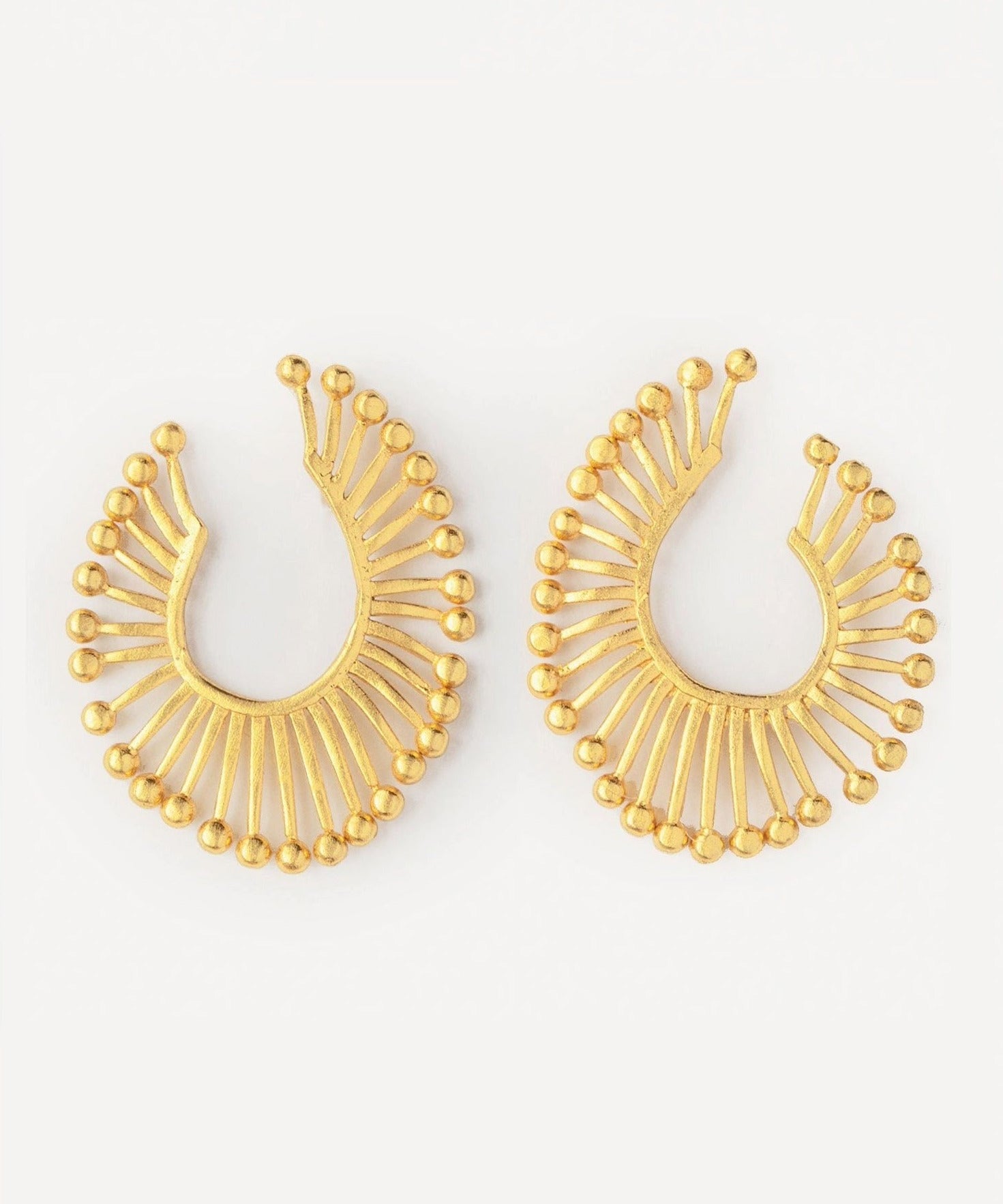 Milena Statement Stud Earrings | Sustainable Jewellery by Ottoman Hands