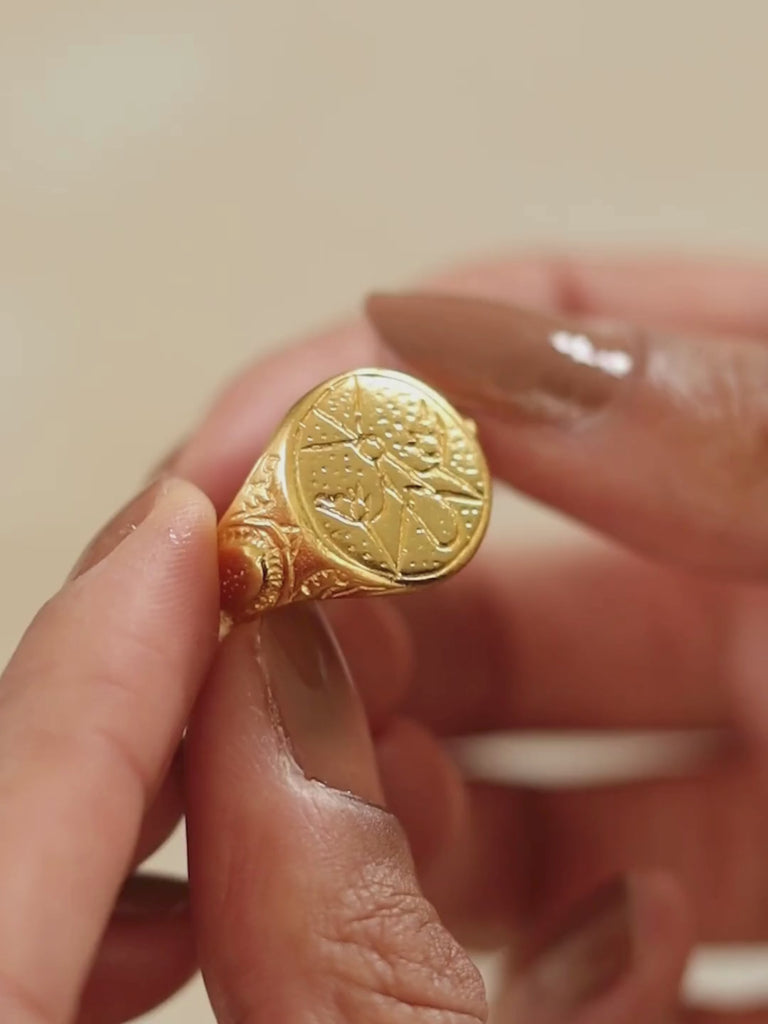 She Flies With Her Own Wings Ring | Ottoman Hands
