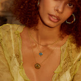 Sun Gold Pendant Necklace | Sustainable Jewellery by Ottoman Hands