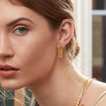 Vida Gold Granulation Stud Earrings | Sustainable Jewellery by Ottoman Hands