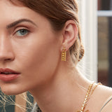 Vida Gold Granulation Stud Earrings | Sustainable Jewellery by Ottoman Hands