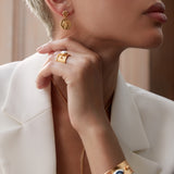 Della Pearl Band Ring | Sustainable Jewellery by Ottoman Hands