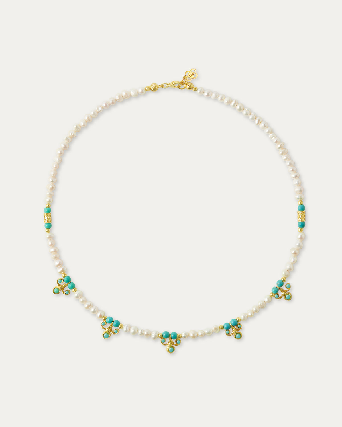 Amelie Pearl Beaded Necklace