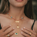 Arden Evil Eye Beaded Necklace | Sustainable Jewellery by Ottoman Hands