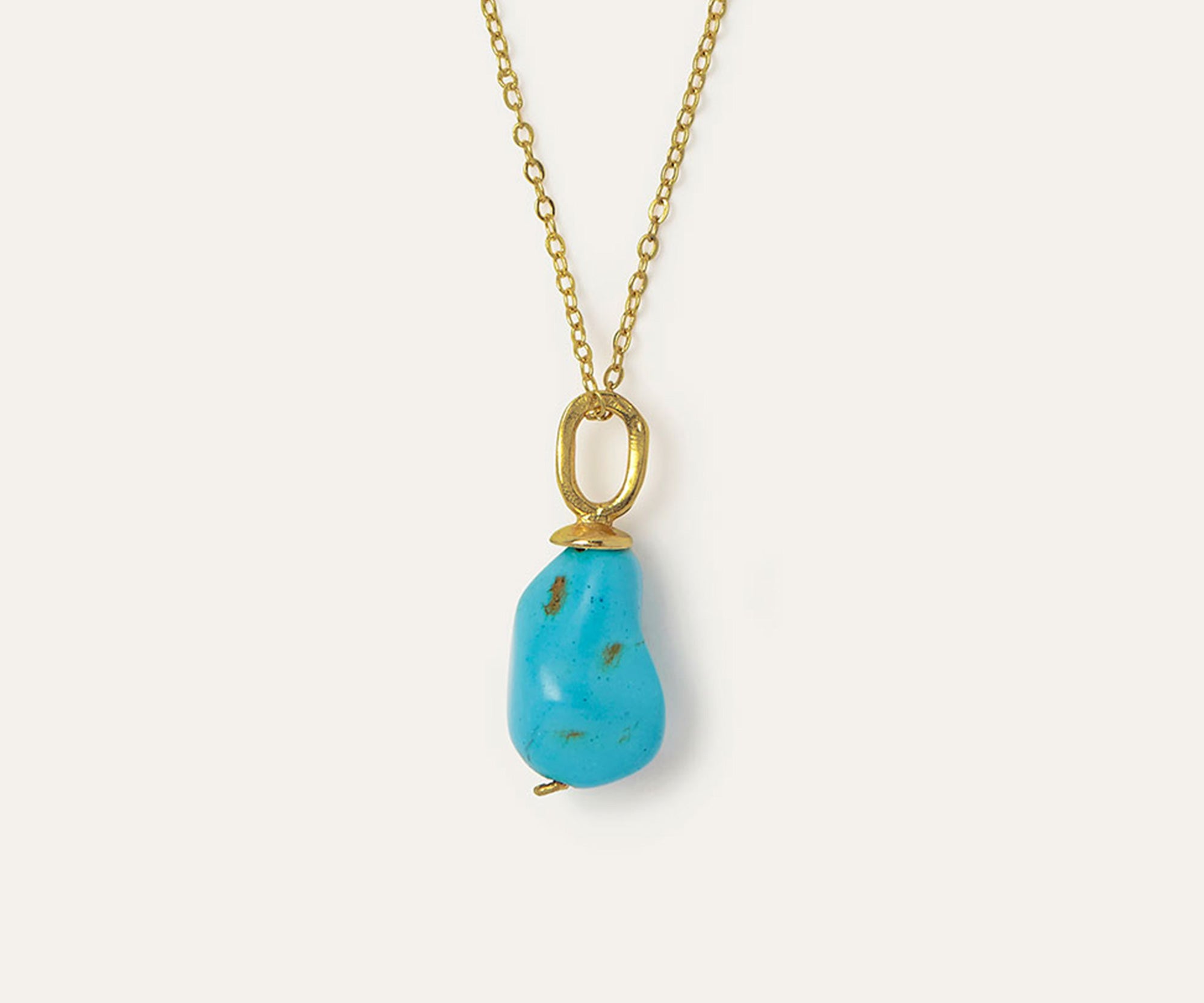Ava Turquoise Pendant Necklace | Sustainable Jewellery by Ottoman Hands