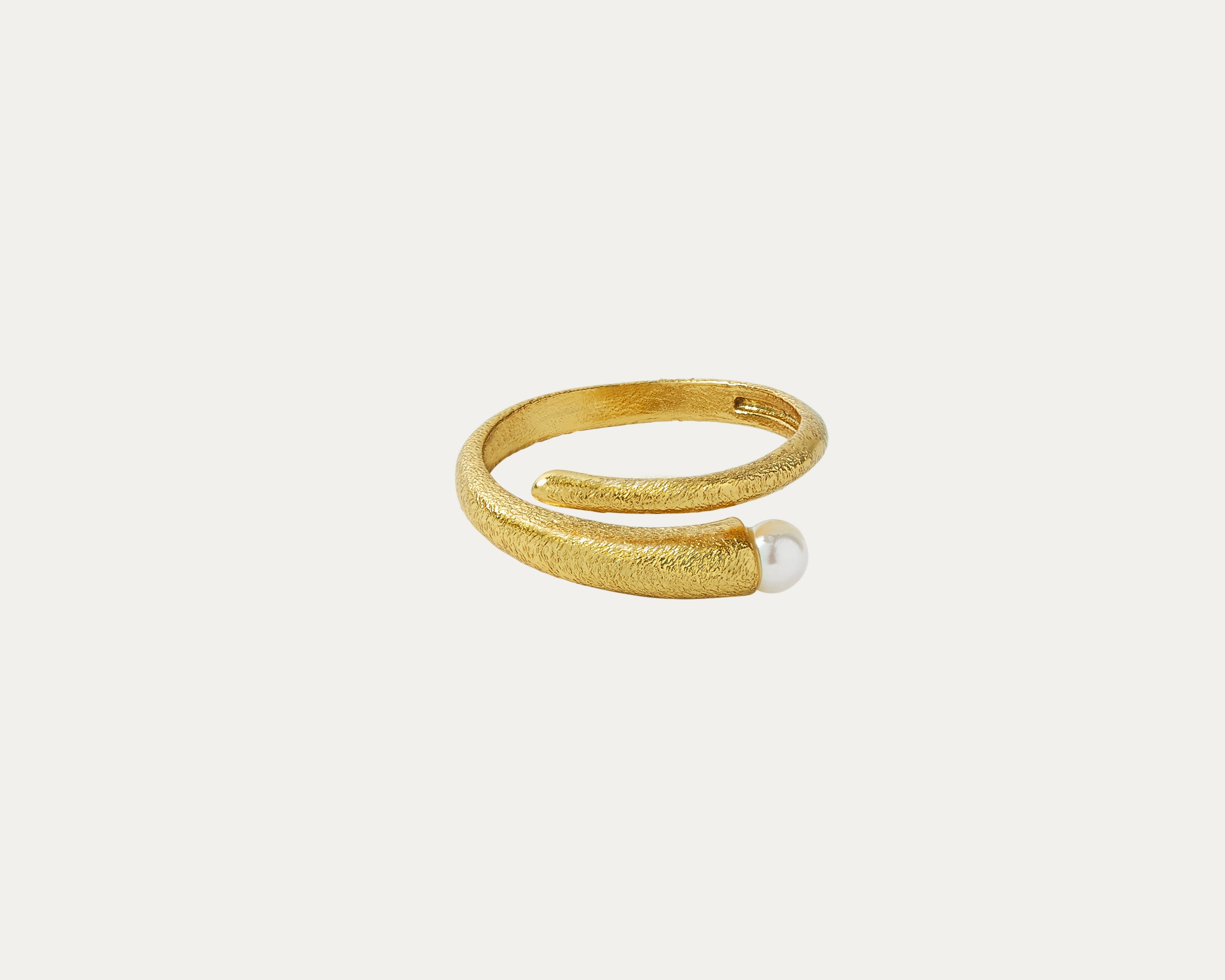 Avalon Pearl Stacking Ring | Sustainable Jewellery by Ottoman Hands