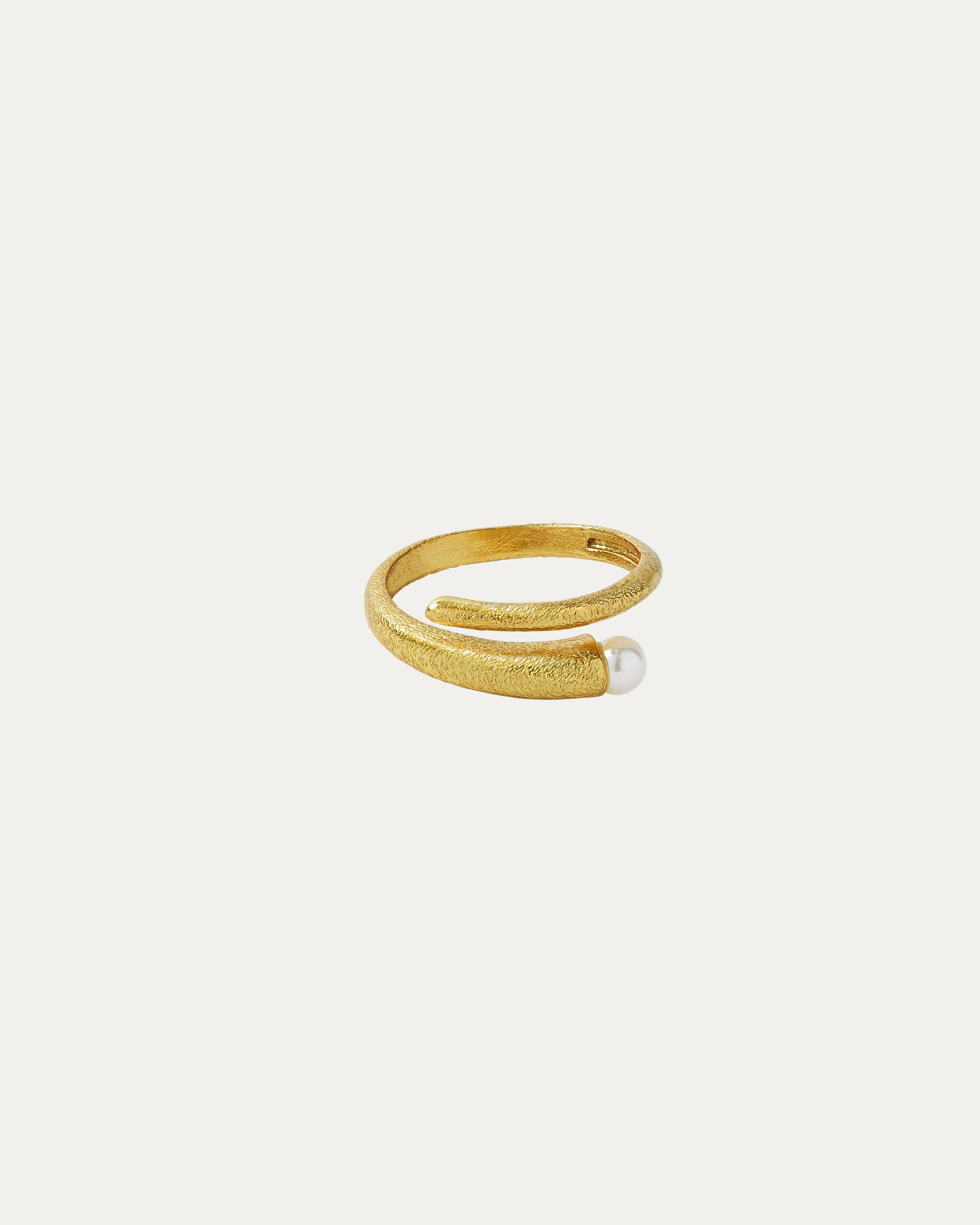 Avalon Pearl Stacking Ring | Sustainable Jewellery by Ottoman Hands