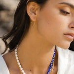 Allegra Oval Hoop Earrings | Sustainable Jewellery by Ottoman Hands