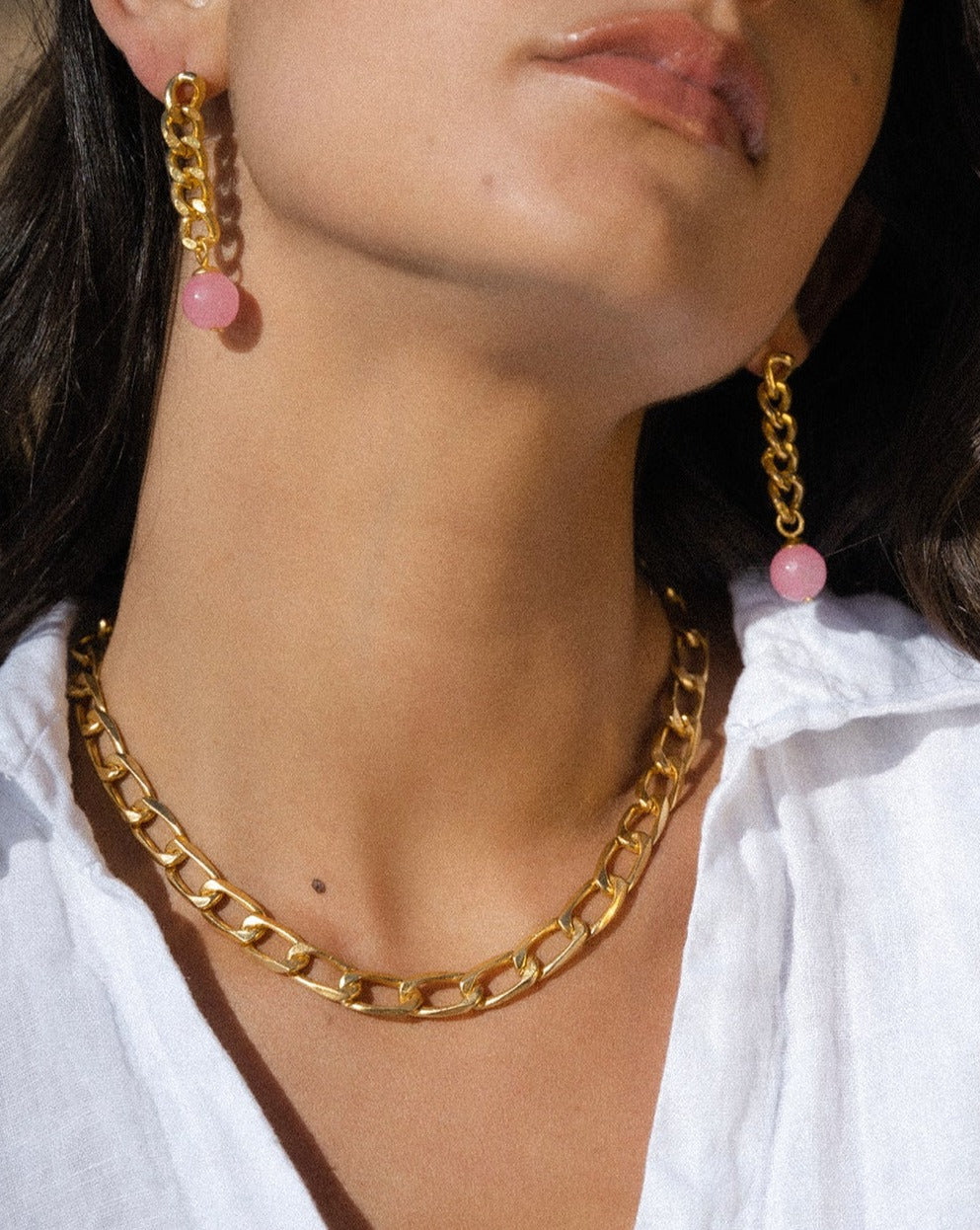 Harper Boyfriend Chain Necklace | Sustainable Jewellery by Ottoman Hands