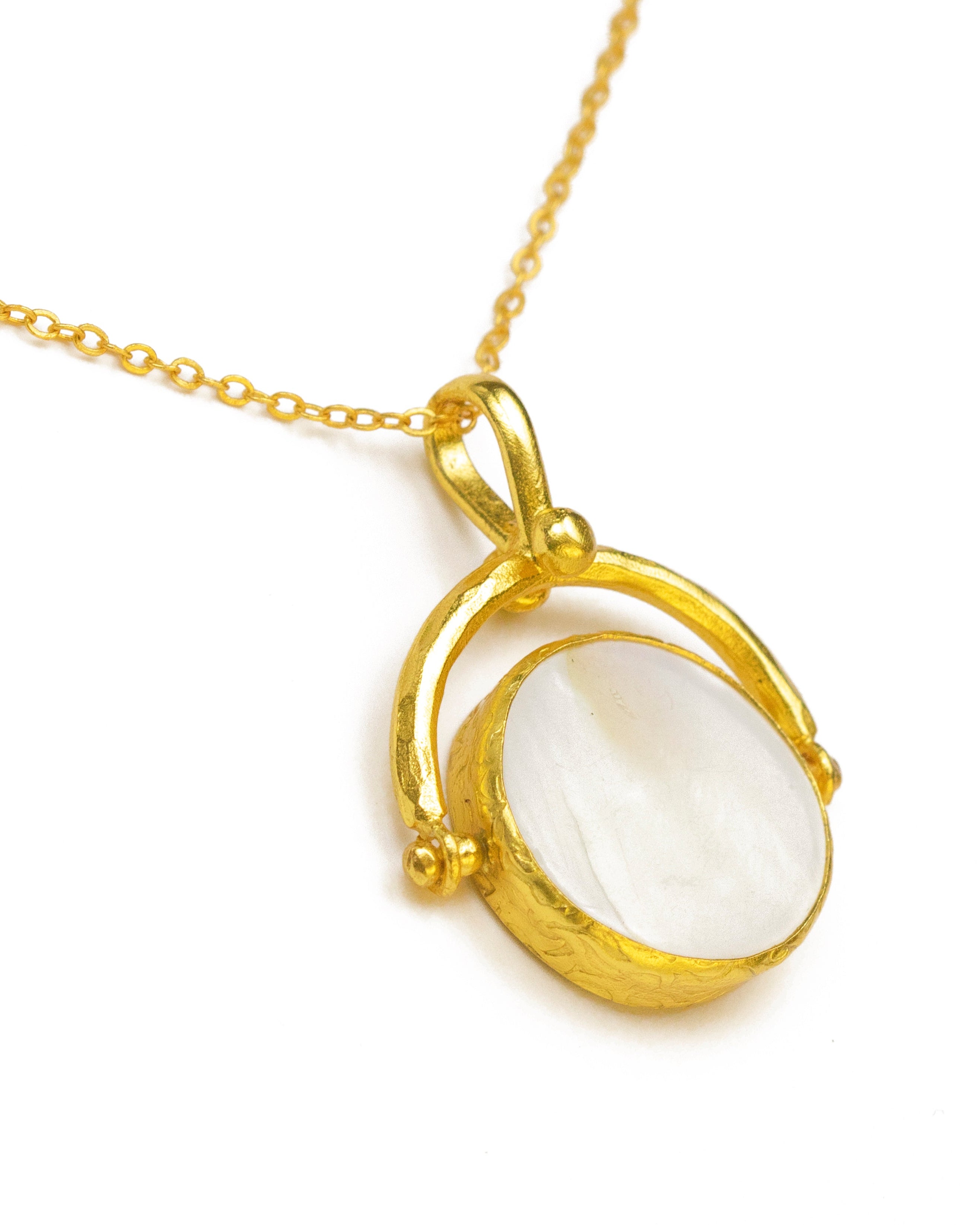 Pegasus Coin Spinner Necklace | Sustainable Jewellery by Ottoman Hands