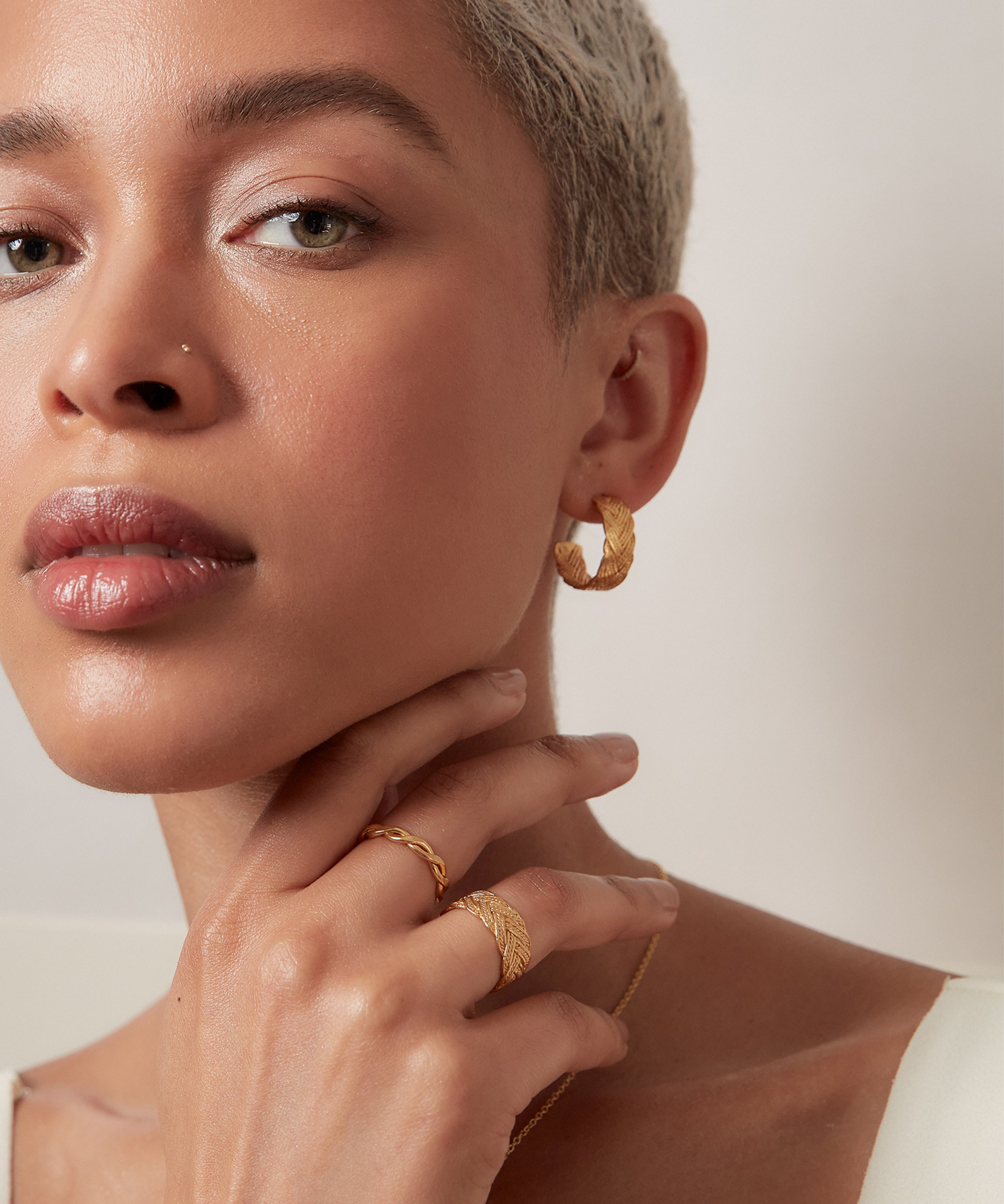 Demetra Braided Stacking Ring | Sustainable Jewellery by Ottoman Hands