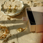 Moon Face Gold Pendant Necklace | Sustainable Jewellery by Ottoman Hands