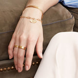 Dela Textured Band Ring | Sustainable Jewellery by Ottoman Hands