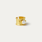 Della Pearl Band Ring | Sustainable Jewellery by Ottoman Hands
